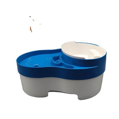 China Best Automatic Pet Cat Automatic Feeder Dogs Drinking Water Bottle Kitten Bowls Slow Food Feeding Container for sale