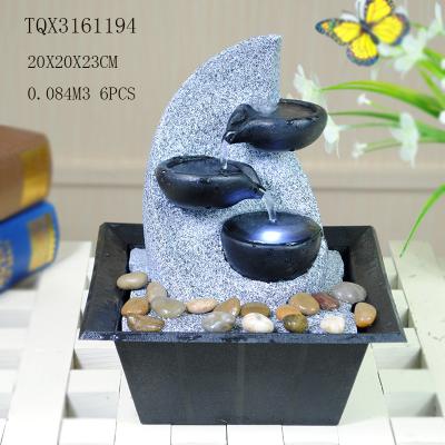 China Fashionable Design Polyresin Water Fountain Handmade For Shop Decoration for sale