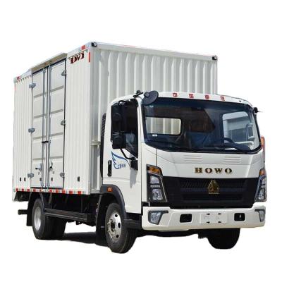 China Factory Price China National Heavy Duty Truck HOWO General 150 Horsepower 4.15-Meter Single Row Box Type Light Truck 6 for sale