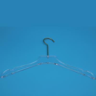 China Custom Acrylic Plastic Coat Hanger Wholesale Coat Hangers Factory Eco-friendly Material Hot Sale Coat Hangers for sale