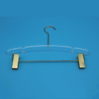 China Wholesale Acrylic Plastic Coated Coat Hanger Clear Coat Hanger Eco-friendly Material Good Quality for sale