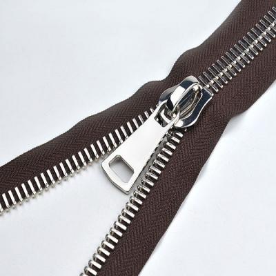 China China 15# high quality european style teeth metal zipper for leather jacket\bags\clothes\peans for sale