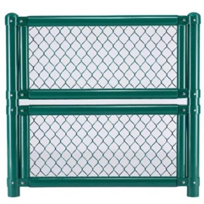 China Grid Structure Is Concise Tennis Courts Chain Link Fence Court Fence With Posts Spike Galvanized Steel for sale