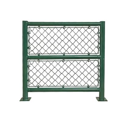 China The grid structure is concise Factory Hebei Football Stadium Excitation Wire Mesh Fencing Chain Link Court Fence for sale