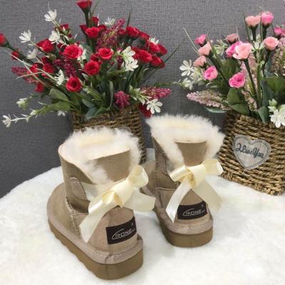 China New Insulative Hot Sale Snow Boots Waterproof For Kids Children Snow Warm Boots for sale