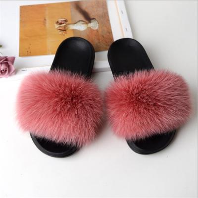 China CUSHIONING quality and quantity fur slippers handbag full of sure slippers with fur slippers for sale