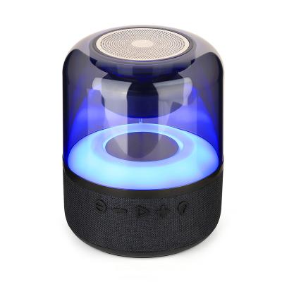 China NEW LED Bluetooth Creative Colorful Wireless Subwoofer Stereo Speaker TWS Bass Column Portable Wireless 3D Function Subwoofer for sale