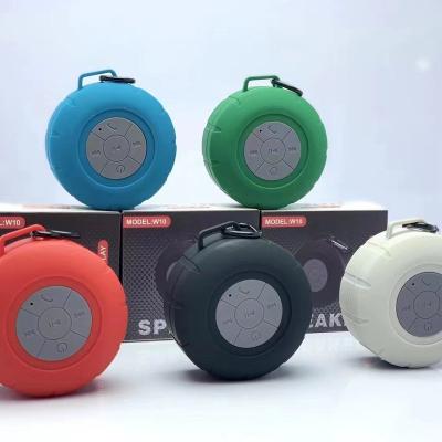 China Wholesale W10 Mini Portable Stereo Outdoor Sport Mini Speakers Portable Waterproof Phone Function Factory for sale