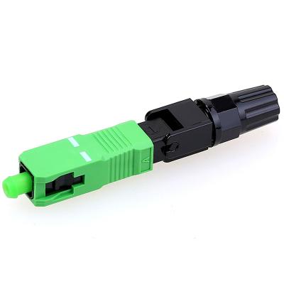 China FTTH FTTB FTTX SMF Network Cable Joint Singlemode Field Component Fiber Optic Connector For Patch Cord Repair Cable Fixing for sale