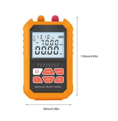 China FTTH FTTB FTTX Network Fiber Price 4 Fiber Optic 1 Mini China Lightsource Optical Power Meter Deviser Techtest Laser Cable Ready Ship for sale