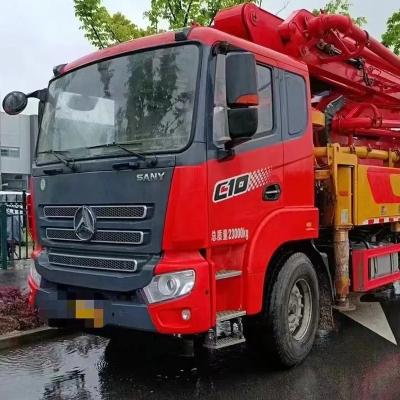 China 2014-2023 SANY Gebruikte betonpomp voor de bouw Werkende mijnbouwapparatuur Vereisten Te koop