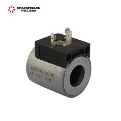 Cina Bobina 24vdc dell'elettrovalvola a solenoide di iso A249900001495 per l'escavatore in vendita