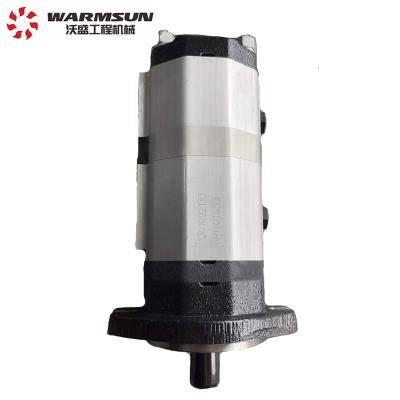 China 60086040 Double Gear Pump SANY Port Machine Kawasaki P097-16 High Pressure Reach Stacker Spare Parts for sale