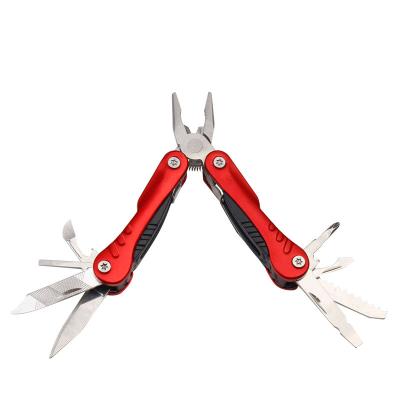 China Our Own Patent Product Mini Promotional Gift Tool 2Cr Stainless Steel Multifunctional Pocket Tool Pliers for sale