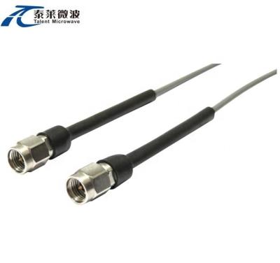 China 90 18-50GHZ Ultra Low Loss Phase Stable Flexible Coaxial Cable Assembly with 2.92mm connector for sale