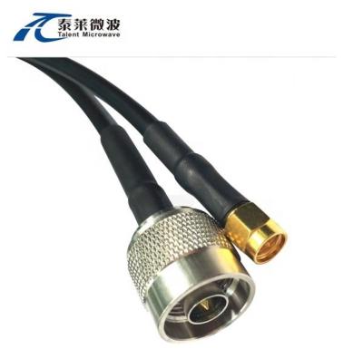 China 90 L Series 5.8GHZ Low Loss LMR195 LMR200 LMR240 LMR300 LMR400 LMR500 LMR 600 Coaxial Cable Assembly for sale