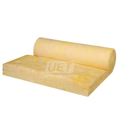 China Modern Cheap Glass Wool Blanket Batts Soundproof Glass Wool Insulation 75mm Thickness Glass Wool Insulation for sale