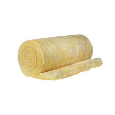 China Lana de vidrio 140mm 1.2m traditional densidad 10m 12kg/m3 glass wool blanket for Chile market for sale