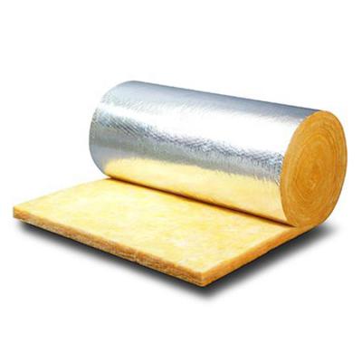 China Contemporary CE Airgel Insulation R Value Density Price 12 Kg M3 Fiberglass Wool Vacuum Roll Insulation for sale