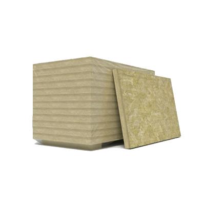 China Wall Fire Stop Thermal Insulation Basalt Rock Wool Panel Industrial External Hydrophobic Slab for sale