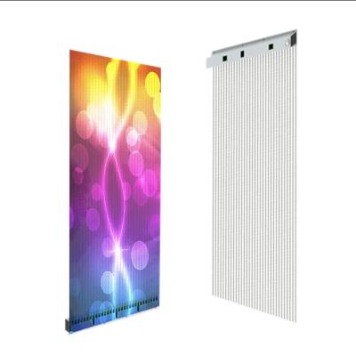 China Pantalla LED montada en vidrio transparente con chips LED Nichia y tasa de actualización de datos de 1920 Hz en venta