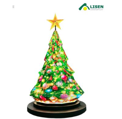 Cina Christmas Trees Creative LED Display Screen GOB Technology With IP13 Rating in vendita