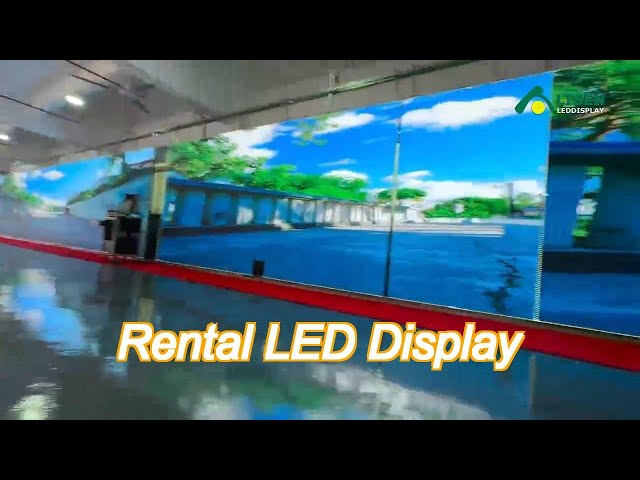 ip65 p4.81 outdooor rental led display hd digital mobile billboard truck