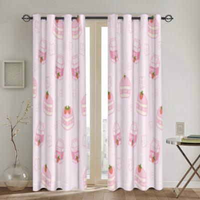 China Blackout 90% High Efficiency Blackout Blackout Curtains Custom Blackout Fabric Bedroom Home Curtains Polyester Twill High Quality Fabric Sleeping Curtains for sale