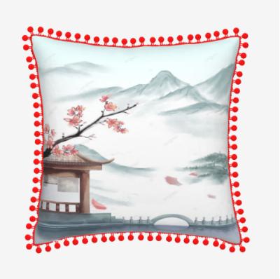 China New Products Anti-Static Custom Logo High Quality Throw Pillow Covers Sublimation Case Car Space Kids Party Accessories Decor Art Technics for sale