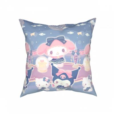 China Custom Printing Christmas Anti-Static Pillow Case Cartoon Fashion Cushion Cover for sale