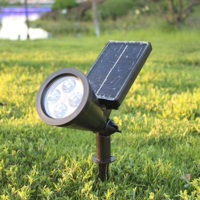 China Residential Solar Yard Light 2-in-1 Outdoor LED Solar Garden Lights With Battery for sale