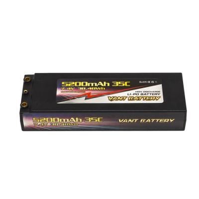 China FOR rc car VANT HIGH case crating hard lipo battery 5200mah 50c 2s2p for rc car for sale