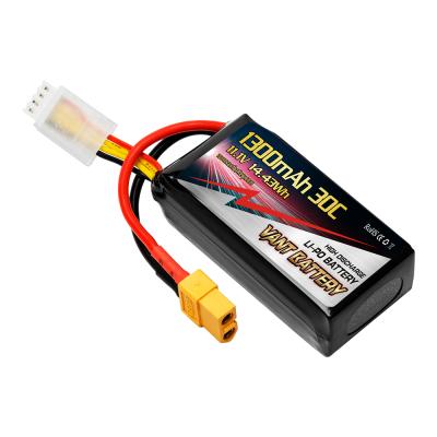 China FOR rc heli hot sale! Vant Battery RC Helicopter Soft Case 1300MAH 2S 30C MAX 60C 11.1V LIPO PACK BATTERY for sale