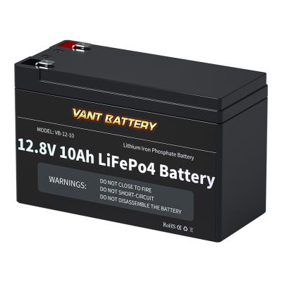 China VANT Rechargeable Lifepo4 BATTERY Motorcycle Battery 12V 10ah Long Cycle Life 166*130*175 for sale