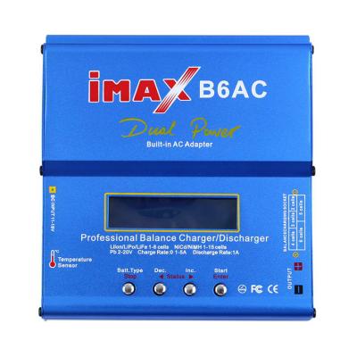 China New Professional RC Car/Helicopter/Toy/Battery Pack iMAX B6AC Digital RC Lipo NiMh Battery Balance Charger 80W Suitable for Li-ion, LiPo, LiFe, Ni-Cd, NiMH, Pb for sale