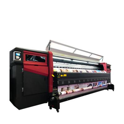 China Large Outdoor Inkjet Solvent Printer Digital Decoration Advertising Sticker Printing Machine For Outdoor Advertise Banner for sale