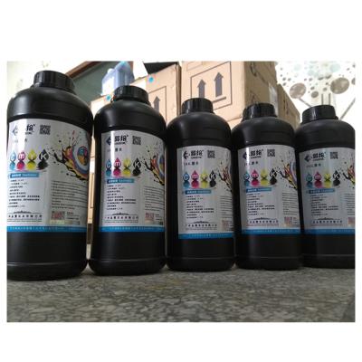 China LED Gold Supplier UV Ink For Gen5 Gen6 UV Printer Machine Flatbed Printer Printing Ink Uv Ink for sale