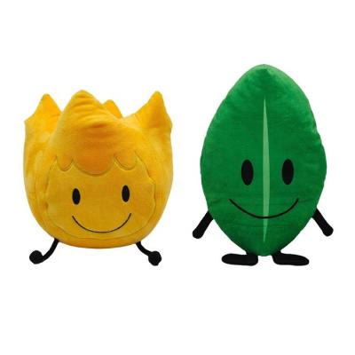 China New Soft Style Pumpkin / Leaf Plush Toy Bolster OEM Stuffed Plushie for sale