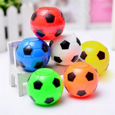 China Rotating Fingertip Plastic Finger Football Decompression Toys Color Toy Ball Fingertip Gyro Children's Educational Mixed for sale