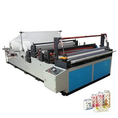 China Factory Shunfu 1092mm Small Toilet Paper Roll Perforating Slitter Rewinder Making Machine For Sale for sale