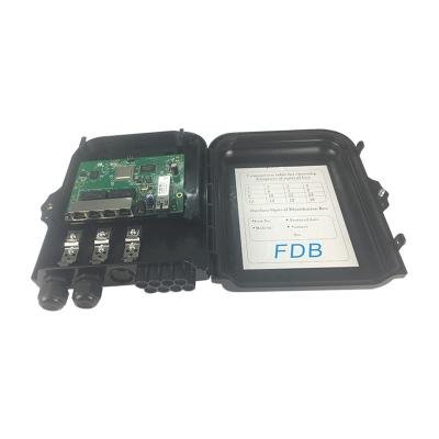 China Newest Status Monitor Tx 1310nm/Rx 1490nm High Reverse PoE 4GE GEPON ONU FTTB MDU With Power Supply Status & PON Port & 4 Ethernet Ports for sale