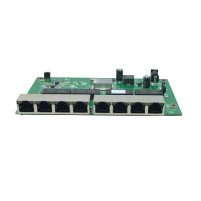 China Support PoE IP Cameras Wholesales PoE 24V Rpoe 8 Ports 1000Mbps VLAN Reverse PoE Switch for sale