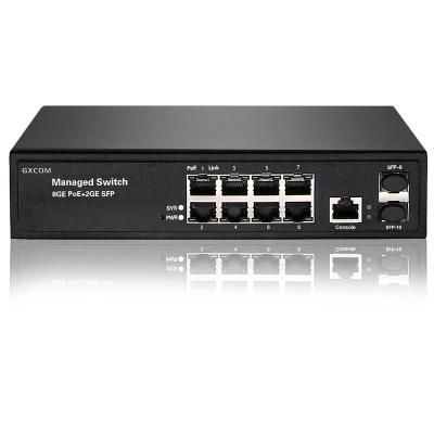 China VLAN Support Best Managed Ethernet Port Switch Vlan 8 Cheap Gigabit Home Network For Business for sale