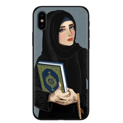 China Wholesale price shockproof abaya women phone case for apple iphone 13 5s xs se xr 8plus 6s 7 11 12 mini pro muslim islamic girls max for sale