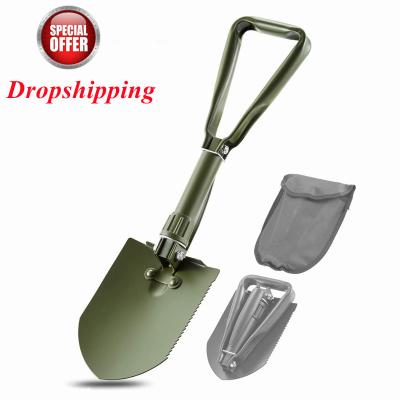 China RGS01B heavy duty cheap price garden shovel handle, folding shovel head, survival shovel for camping manufacturer for sale