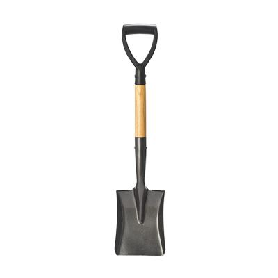 China Garden shovel for digging 28 inch square shovel for gardening with closed handle gardening tools beach shovel for sale