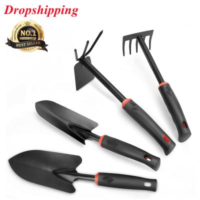 China Duarble Premium Garden Rake Trowel Kit Includes Garden Shovel Hand 5 Piece Tool Kit for sale