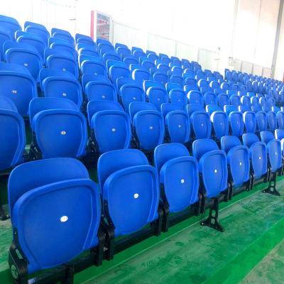 China modern modern style gymnasium basketball football stadium seat with china manufacture aluminum alloy legs for sale