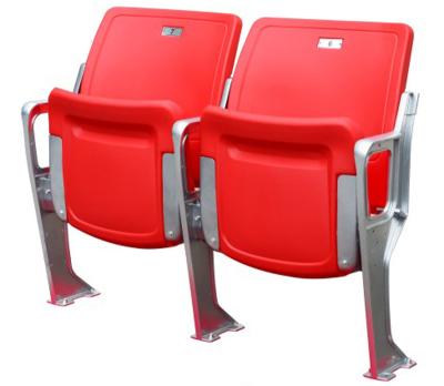 China Modern Plastic Stadium Sports Seats Bucket Seat With Aluminum Alloy Feet for sale