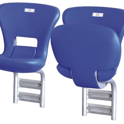 China Modern New Arrival Grandstand Seating Manufacturer Blue Fold Floor Seats For Stadium for sale